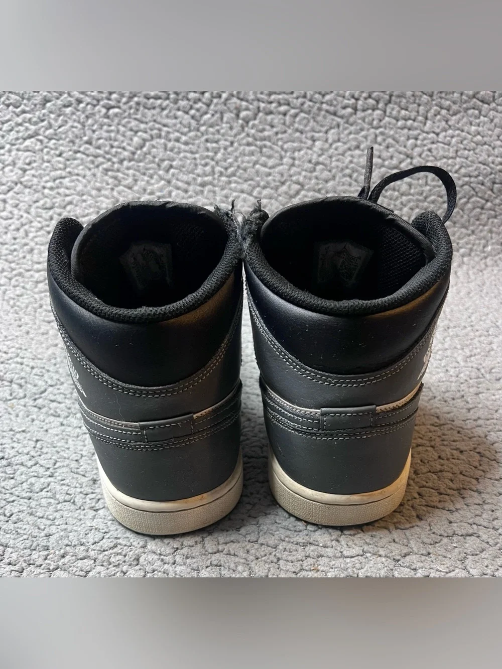 Nike Air Jordan 1 Mid Iron Grey Mens Size 8 Athletic Sneakers DQ8426-001